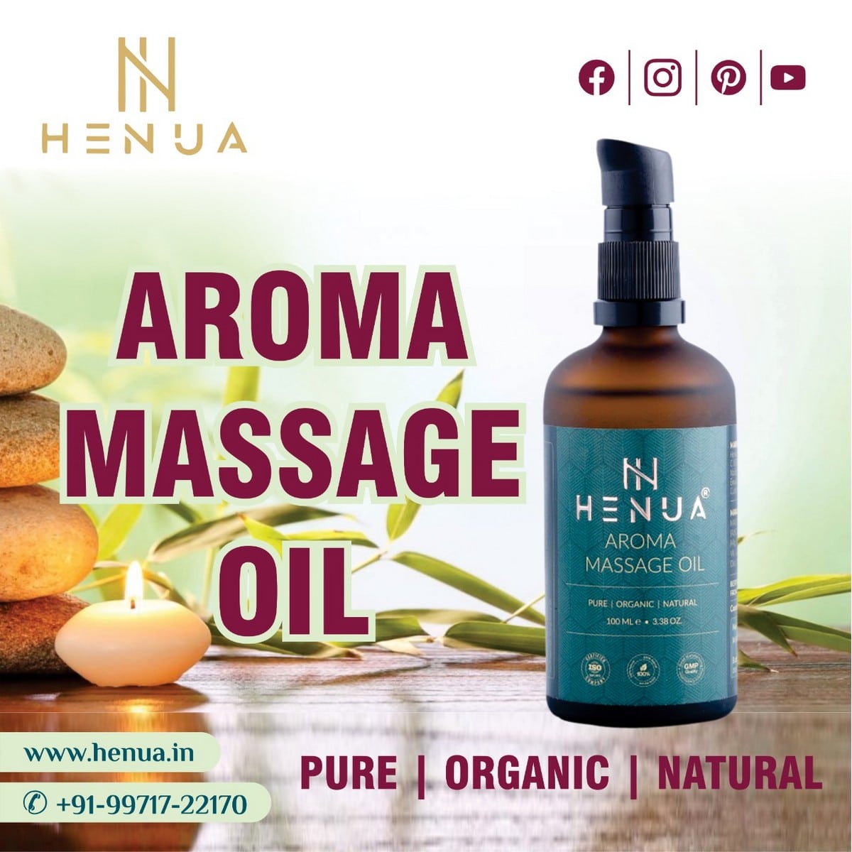 Aromatic Massage Oil of Henua